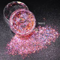 Pigment de revêtement inorganique multichrome en dioxyde de titane (TiO2) pour fard à paupières, poudre cosmétique écologique, pigments pour cuir