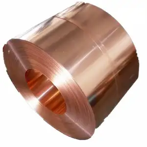 Pure Copper Strip / Copper Coil 0.2mm 0.5mm Thickness Copper Foil