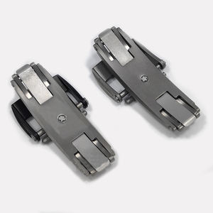 สายนาฬิกาสเตนเลสสตีลแบบพับทำจากไทเทเนียม18มม. สำหรับสายนาฬิกา <span class=keywords><strong>Richard</strong></span> <span class=keywords><strong>Mille</strong></span> RM011 RM035 RM055 RM030 - Product Image 2