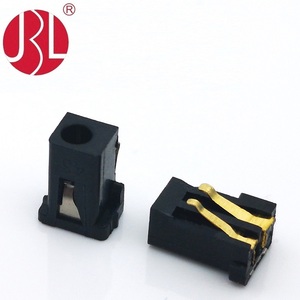 DC-096 डीसी पावर सॉकेट, 1a/16v, ppa आवास, सोने की प्लेटेड पीतल संपर्क, pcb घुड़सवार - Product Image 1