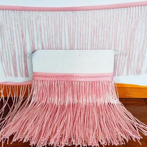 Sang trọng Rèm tua rìa Handmade Đính Cườm Tua ren pha lê đính cườm rìa <span class=keywords><strong>TRIM</strong></span> cho Ăn mặc - Product Image 6