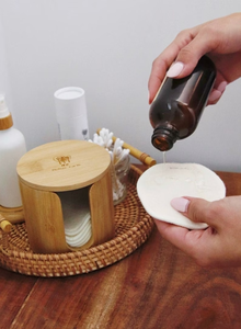 100% Organic Bamboo Eco-Friendly Washable Reusable Makeup <b>Remover</b> Pads Bamboo <b>Box</b> Spice Use Kitchen Presents - Product Image 2