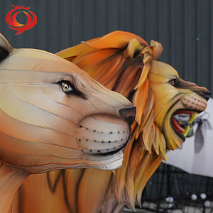 Linternas de modelado de animales salvajes para decoraciones navideñas Simulación de zoológico Exhibición de linterna de animales para la graduación del Día de San Valentín - Product Image 3