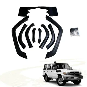Fender Flares Car Wheel Arch Extensions Mud Trim Cover for Land Cruiser LC 70 75 76 79 2007+ SUV
