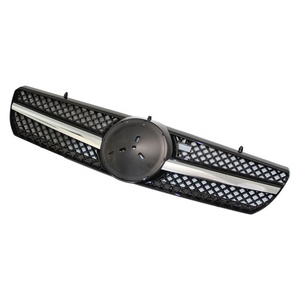 <span class=keywords><strong>W215</strong></span> AMG grille de sport CL500 CL600 <span class=keywords><strong>CL55</strong></span> 1-aileron chromé noir grille pour Mercedes 2000-2006 - Product Image 3