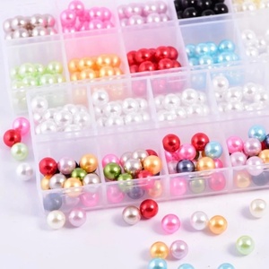 Oleeya Mixed Portable Pearl ABS Beads Beading Machine Round Imitation Set for <b>Clothes</b> Crafts Handwork DIY <b>Handmade</b> Jewelry - Product Image 4