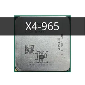 X4 965 X4-965 3.4 GHz Quad-Core CPU Processor HDZ965FBK4DGM Socket AM3