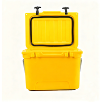 Glacière isotherme portable et réutilisable de 20 litres, étanche, en PE rotomoulé, écologique, pour aliments et boissons, conservation de la fraîcheur jusqu'à 5 jours