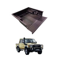 Doublures de benne sur mesure pour pick-up Land Cruiser Fj79 Double Cabine – Tapis de benne en caoutchouc sur mesure