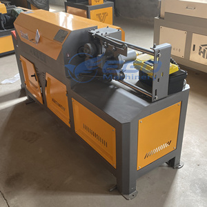 Machine de redressement et de coupe de barres d'acier à haute efficacité avec commande PLC - Product Image 4
