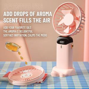 Ventilador de Mano de Escritorio con Correa para el Cuello, Pequeño, de Alta Calidad y Bajo Precio, para Viajes al Aire Libre y Refrigeración Personal - Product Image 5