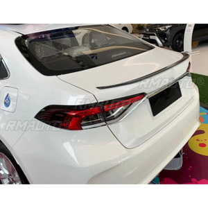 สปอยเลอร์หลังฝาครอบปีกตกแต่งรถยนต์คาร์บอนไฟเบอร์ตกแต่งภายนอกสำหรับโตโยต้า โคโรลล่า อัลติส 2019 2020 2021 2022 - Product Image 4