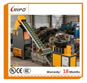 RIPO T400Pro Copper Wire Granulator Combined Line With S300 Waste Cable <b>Shredder</b> Machine - Product Image 6