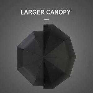 Custom Golf <b>Umbrella</b> Straight Pattern Design Semi Automatic 27 Inch 30 Inch <b>Windproof</b> Large Canopy for Promotions - Product Image 2