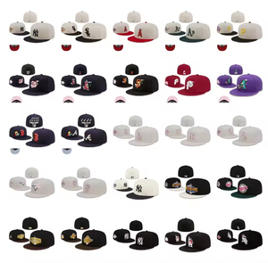 Venta al por mayor de gorras MLBing con logotipo personalizado Snapback deportes papá sombreros elegante Calle nueva gorra de béisbol ajustada para actuaciones al aire libre - Product Image 2