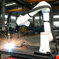 Robot de soudage collaboratif MIG 6 axes à commande libre, pas cher, directement de l'usine, pour la fabrication de métaux
