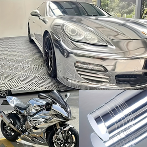 High Quality Custom Chrome Car Wrap Film <strong>Vinyl</strong> 3-Year Warranty Scratch-Resistant <strong>3m</strong> Black <strong>Vinyl</strong> Car Wrap - Product Image 3