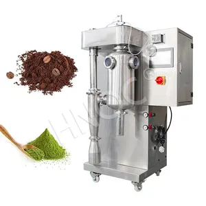 HNOC Mini 5l/H Lpg 10 Polvo de café instantáneo Hacer Mesa 5 Kg Máquina secadora por pulverización con recuperación de solventes