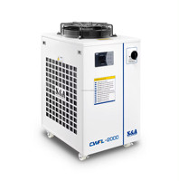 S & A meilleur prix CW-3000 pièces de Machine de découpe Laser refroidies par pompe de refroidisseur d'eau industriel 3000W pour la découpe Laser