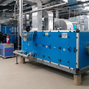 ชุดควบคุมอากาศอุตสาหกรรม (AHU) ระบบระบายอากาศ HVAC อุปกรณ์ทำความเย็นเชิงพาณิชย์ ระบบจัดการอากาศห้องสะอาด มอเตอร์คอยล์ - Product Image 4