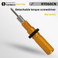 Tournevis dynamométrique rotatif TOHNICHI RTD15/30/60/120/260/500CN du Japon, anti-sur-torque, avec support de embout hexagonal 1/4 pouce