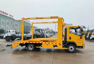 Camión de Transporte de Autos HOWO 4X2 a Precio Económico, Camión Porta Autos con <span class=keywords><strong>Plataforma</strong></span> para el Transporte de 4 Autos - Product Image 2