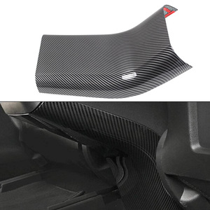 Cubierta de Ventilación Trasera para Tesla Model 3Y, Textura de Carbono, Plástico ABS, Panel Interior Decorativo, Protección Contra Patadas - Product Image 5