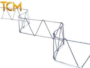 Professional <strong>Concrete</strong> Wire Snake Spacer 5mm Wire Diameter <strong>for</strong> Rebar <strong>Mesh</strong> Support - Product Image 1