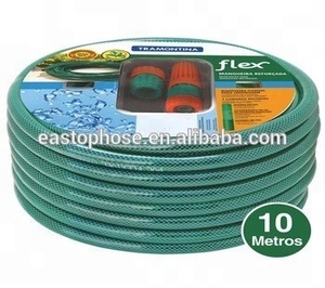 <span class=keywords><strong>Manguera</strong></span> Flexible Transparente de PVC Anti-Torsión para Riego de Jardín, 1/2 pulgada, 30m/rollo, 10 bar, 145 psi, Certificación ISO - Product Image 6