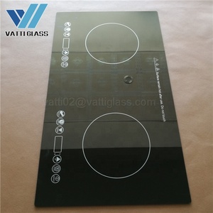 Alta temperatura resistente al calor de cerámica negra de vidrio para cocina cubre - Product Image 5