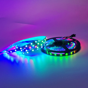 Tira de <span class=keywords><strong>LED</strong></span> <span class=keywords><strong>WS2815</strong></span> de 12 V CC, 6 mm de Ancho, Cortable, Forma de S, Tira de <span class=keywords><strong>LED</strong></span> RGB de Color Mágico en Zigzag - Product Image 3