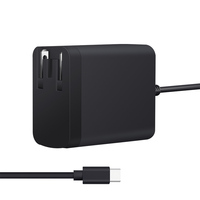 Commande en gros - Chargeur mural universel EU US UK AU 45W Type C pour ordinateur portable - Adaptateur secteur rapide avec câble USB-C pour Samsung, Macbook, Asus, Dell
