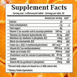 แท็บเล็ตฟู่วิตามินซีปรับแต่งได้ตามต้องการ-รองรับภูมิคุ้มกันความแข็งแรงสูงพร้อมกลิ่นส้มสดชื่น - Product Image 2