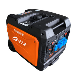 เครื่องกำเนิดไฟฟ้าเบนซินแบบพกพาขนาด 5kw 6500W 8kw ลดราคาพิเศษ เงียบสงบ ใช้ไฟ 230V สำหรับกิจกรรมกลางแจ้ง รุ่น 004-007 กำลังไฟฟ้าเชื่อถือได้ - Product Image 1