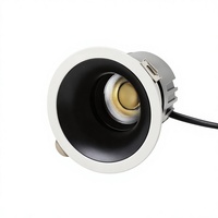 Spot LED encastré anti-éblouissement moderne 6W 10W 17W 3CCT, boîtier en aluminium, design pour centre commercial, encastré au plafond, IP20