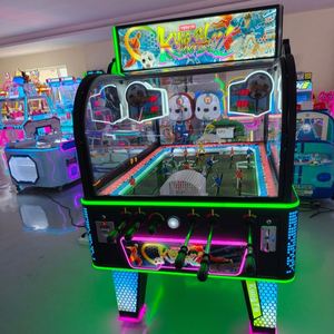 Máquina de Futbolín Arcade, Videojuego de Kung Fu, Máquina de Futbolín Interactiva que Funciona con Monedas, Apta para Familias - Product Image 3