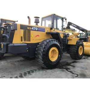 Cargadora usada de alta calidad KOMATSU WA470-5 Precio económico excelente rendimiento Cargadora usada KOMATSU en venta WA320 WA380 - Product Image 1