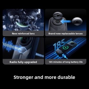 กล้องถ่ายภาพพาโนรามา <span class=keywords><strong>YI</strong></span> Insta360 X5 8K สำหรับกีฬา ถ่ายวิดีโอ 360 องศา VR ปั่นจักรยาน ดำน้ำ บันทึกภาพ ป้องกันการสั่นไหว - Product Image 5