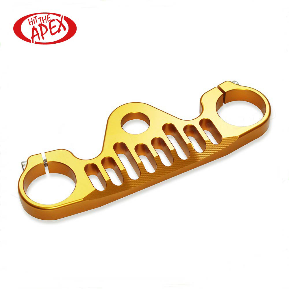 CLAMP　ちょびっツセット CNC Motorcycle Triple Tree Front Upper Top Clamp For