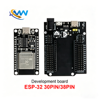 Placa de Desarrollo ESP32 de Doble Núcleo y Ultra Bajo Consumo con USB Tipo C, WiFi+Bluetooth, Chip CH340C, Kits ESP-WROOM32-DevKitC-32