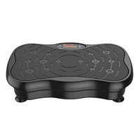 Plateforme vibrante d'exercice personnalisée pour entraînement complet du corps, vitesses réglables, machine de mise en forme, plaque de massage Crazy Fit