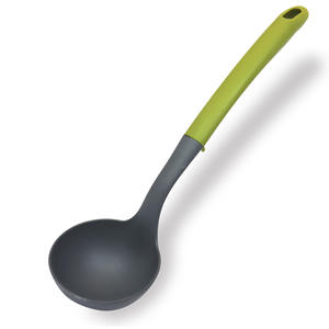 Louche de cuisine Oliva Line Ensemble d'ustensiles en acier inoxydable et en silicone durables et écologiques pour la cuisine à domicile - Product Image 1