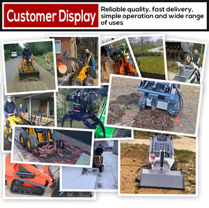<span class=keywords><strong>Mini</strong></span> Skid chỉ đạo Bộ nạp nhỏ Skid chỉ đạo kết thúc trước lật 1ton <span class=keywords><strong>mini</strong></span> bánh xe tải với xô - Product Image 5