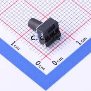 TSD003B09018A Tactile Switch SMD,6x6mm Switch Round Button 1.8N Vertical Mount 6mm - Product Image 2