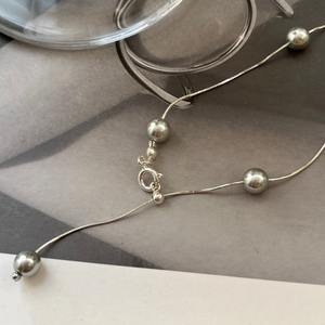 Collar con Colgante de Rosa de Jade de Espuma de Agua, Elegante y Retro, de Plata Pura S925, Estética China de Alta Gama con un Toque Nuevo - Product Image 4