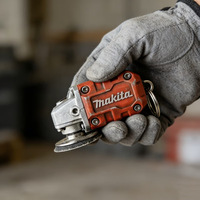 Accessoire porte-clés inspiré de Makita, design mini-meuleuse 2-en-1, pour ouvrir les bouteilles, outil compact pour un usage quotidien à la maison