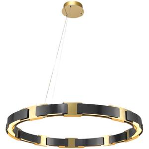 Lámpara de Techo Minimalista de Diseño Americano para Sala de Estar, Lámpara Colgante Circular de Metal de Lujo para Comedor y Dormitorio, Diseño Único para Sala de Exposiciones - Product Image 5