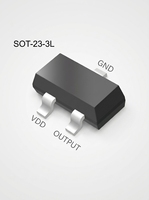 CONNTEK KTM1311 Interrupteur TMR à pôle sud SMT à haute sensibilité et faible consommation (1,8V-5,5V), certifié HBM 8KV ESD, basé sur un capteur à effet Hall CMOS