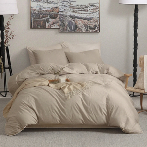 Ensemble de <span class=keywords><strong>couette</strong></span> moderne 100 % coton, très vendu aux États-Unis, de haute qualité, pour lits Queen, doubles et simples, doux, pour la maison et les hôtels, certifié OEKO-TEX - Product Image 1