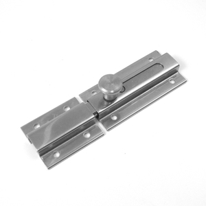 Pernos para puerta y ventana de pestillo de barra plana de acero inoxidable AISI 304 con 36 anchos y 120 de longitud SKU 9330002 - Product Image 1